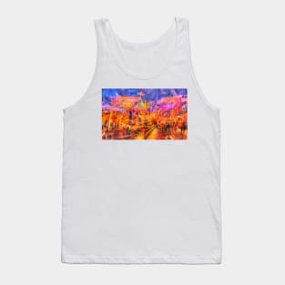 Bremen; Germany; Slaughter; Battle magic; Christmas Market; abstract Tank Top